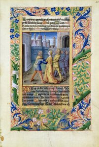 Judith saisie par les Assyriens, du Livre d