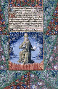 Ms Lat. Q.v.I.126 f.89 Christ en Majesté, du 
