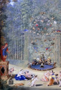 Entrée du labyrinthe à Versailles, 1693 - Jean Cotelle the younger