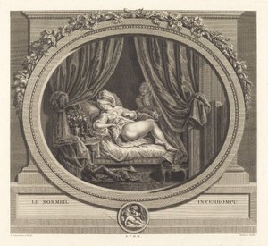 Le sommeil interrompu - Jean Dambrun after François Marie Isidore Queverdo