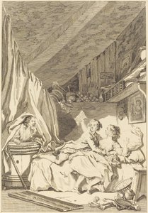 Le savetier - Jean Dambrun after Jean Honoré Fragonard