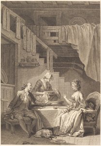 Le faucon - Jean Dambrun and Jean Baptiste Tilliard after Jean Honoré Fragonard