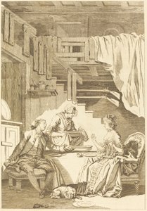 Le faucon - Jean Dambrun and Jean Baptiste Tilliard after Jean Honoré Fragonard