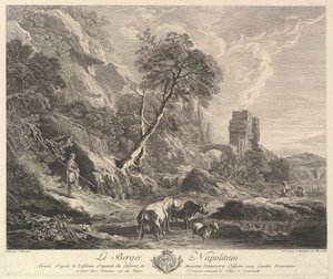 Berger napolitain, 1758 - Jean Daullé