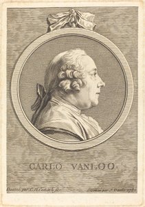 Carle Vanloo - Jean Daullé after Charles Nicolas Cochin II