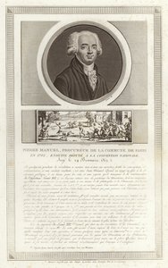 Portrait de Louis Pierre Manuel - Jean Duplessi Bertaux