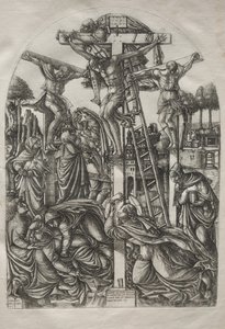 Christ sur la croix entre les deux voleurs
