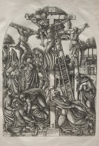 Christ en croix entre les deux voleurs, avant 1561