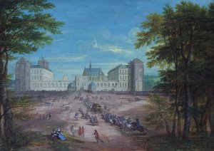 Arrivée du roi au château de Vincennes