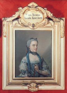 Maria Isabella de Parme, première épouse de Joseph II Empereur du Saint-Empire (1741-90) 1762