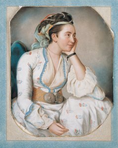 Femme en costume turc