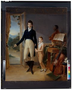 Portrait de Frédéric Donnadieu et de son fils Frédéric