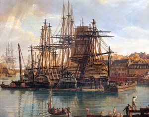 Le Port de Brest - Jean Francois Hue