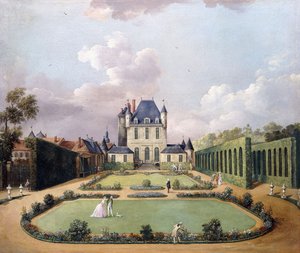 Vues du Château de Mousseaux et de ses jardins