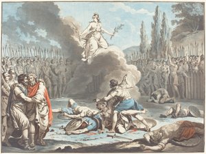 Le combat des Horaces et des Curiaces, 1783