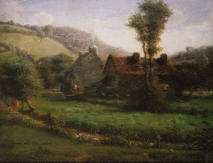 Cottage dans un paysage, c.1871