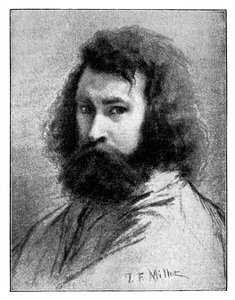 Jean-François Millet, peintre français du 19ème siècle, 1900