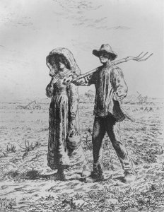 Le Départ pour le travail, 1863