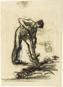 Paysanne creusant - Jean Francois Millet