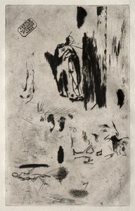 Assiette avec croquis