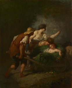 Retour des champs, vers 1846-1847