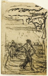 Esquisses, Fragment : Paysan assis au pied d