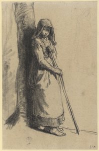Étude pour Bergère au repos