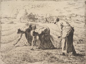 Les glaneuses, c.1855-56