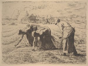 Les glaneuses, c.1855