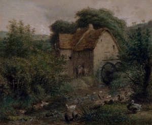 Le Vieux Moulin - Jean Francois Millet