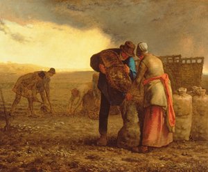 La Récolte des pommes de terre, 1855