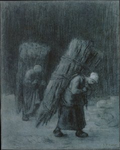 Femmes portant des brindilles, vers 1858