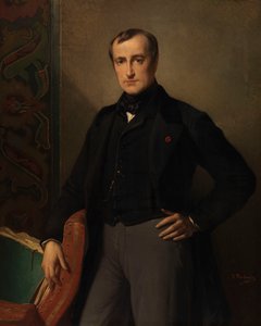 Le peintre Paul Delaroche - Jean Francois Portaels