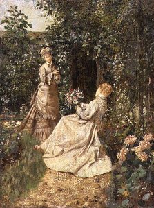 Dans le jardin