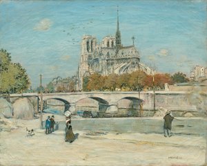 Notre-Dame vue du quai de la Tournelle