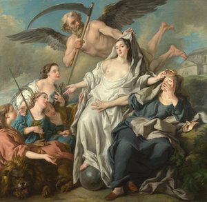 Le Temps dévoilant la Vérité - Jean François de Troy