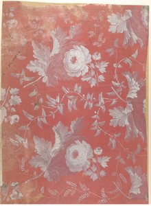 Conception pour soie à motifs, vers 1780-1825 - Jean François Bony.