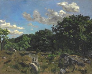 Paysage à Chailly, 1865