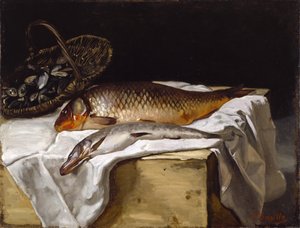 Nature morte avec poisson