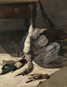 Nature morte avec héron, 1867