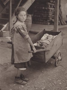 Suisse : La vie simple, une poussette primitive - Jean Gaberell