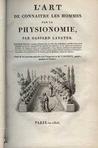 Physiognomonie - Frontispice de « L