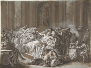 La mort de Sénèque