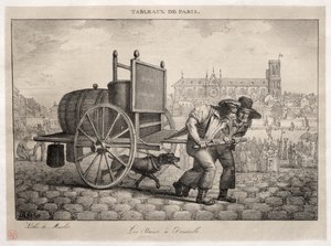 Scènes de Paris : Bains à domicile