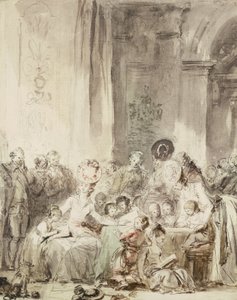 Le concours - Jean Honore Fragonard