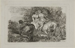 Cloelia et ses compagnons - Jean Honore Fragonard