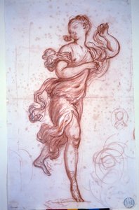 Danseuse vêtue à l