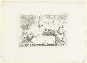Disciples à Emmaüs - Jean Honore Fragonard