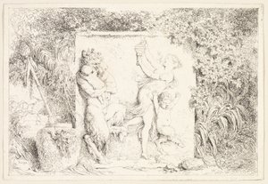 Danse des satyres des Bacchanales, ou jeux des satyres