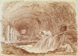 Écuries de Mécène à Tivoli - Jean Honore Fragonard